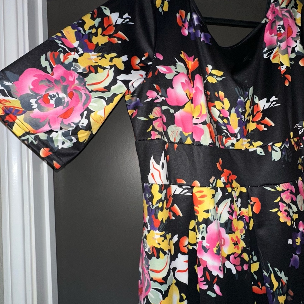 Black Amazon Dress (same as the green floral in the last picture provided)